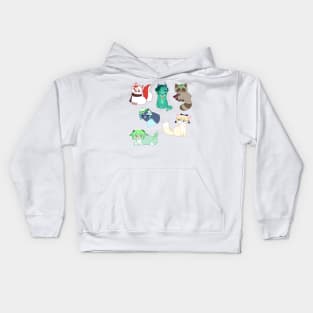 anemo kitties Kids Hoodie